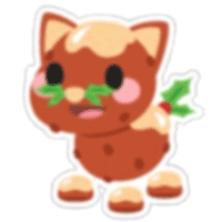 Pudding Cat Sticker  - Rare from Pets Plus Sticker Pack